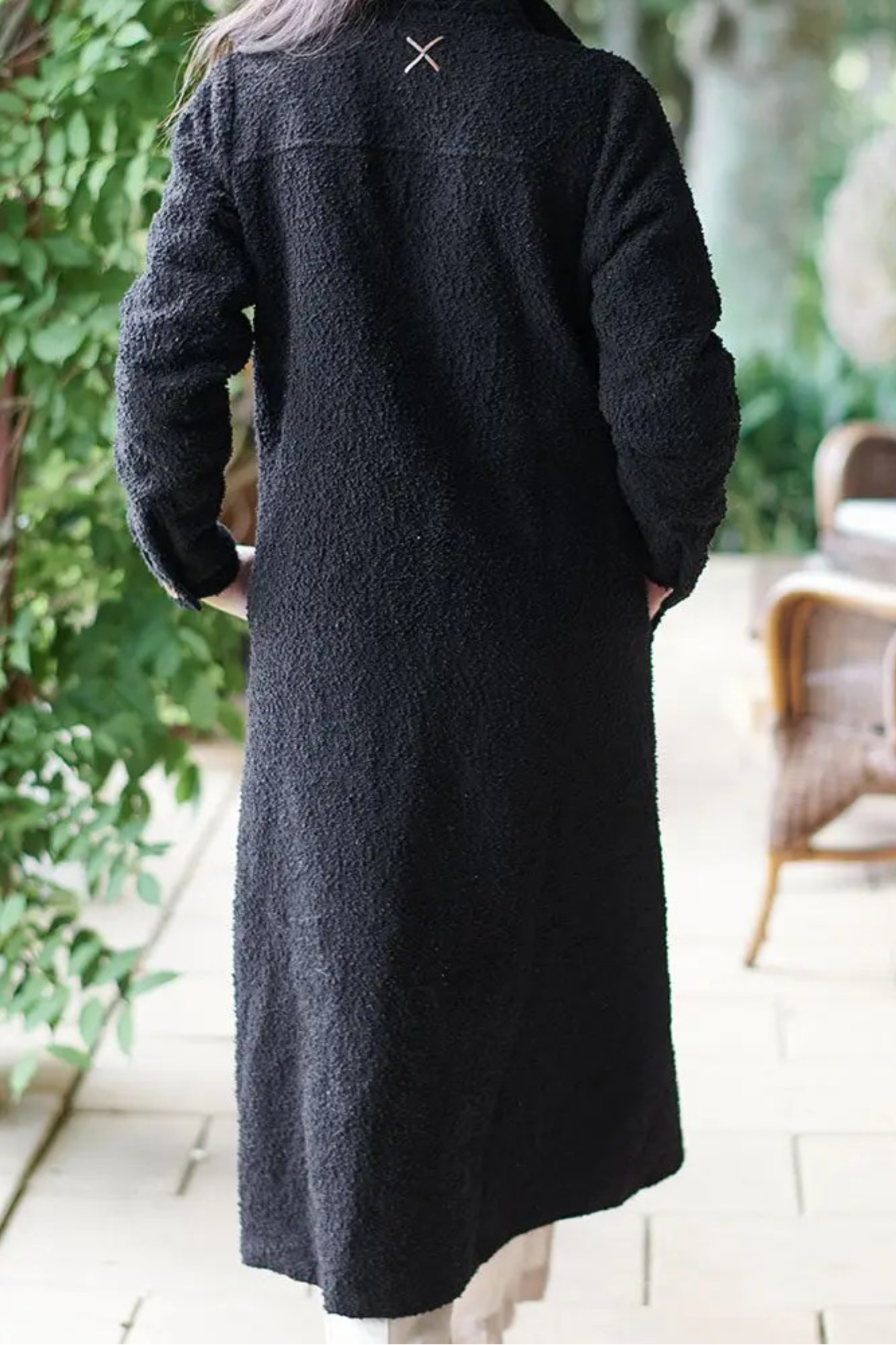 'Maestro' Boucle Long Ladies Coat