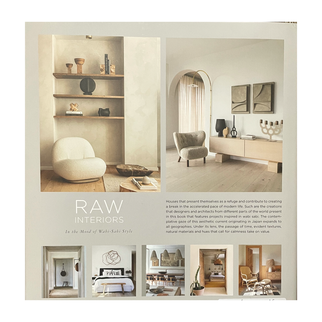 'Raw Interiors' Hard Cover Coffee Table Book