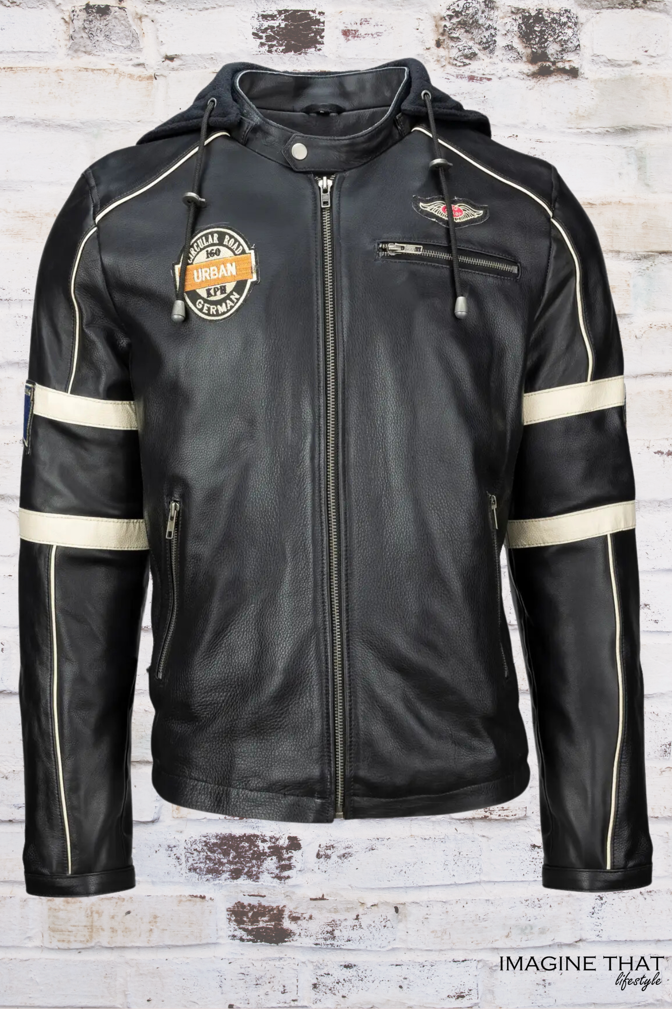 'Austin' - Gents Motorcycle Leather Jacket