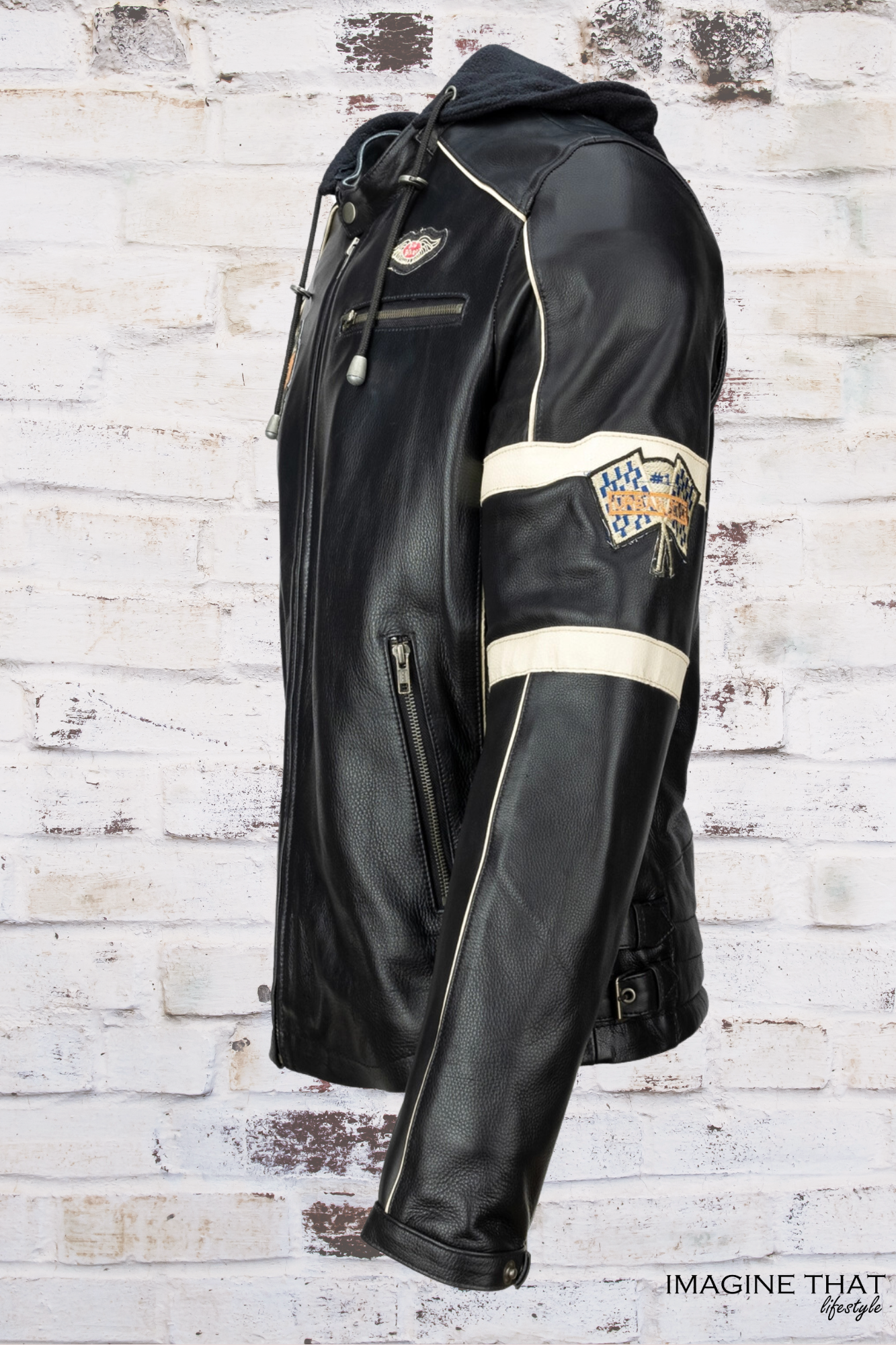 'Austin' - Gents Motorcycle Leather Jacket