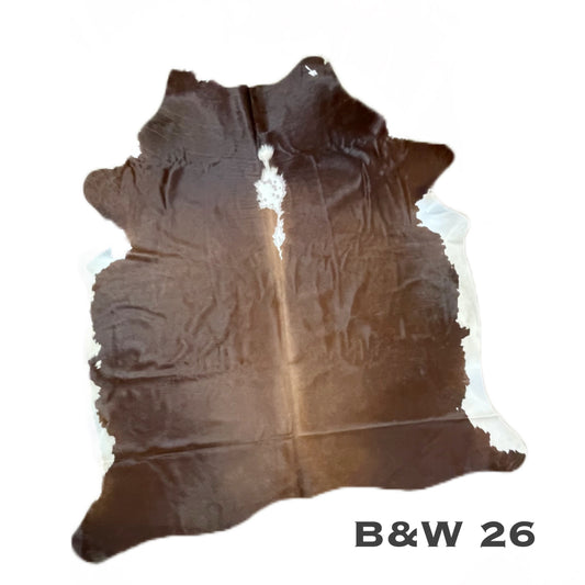 Cowhide Rug - B & W 26