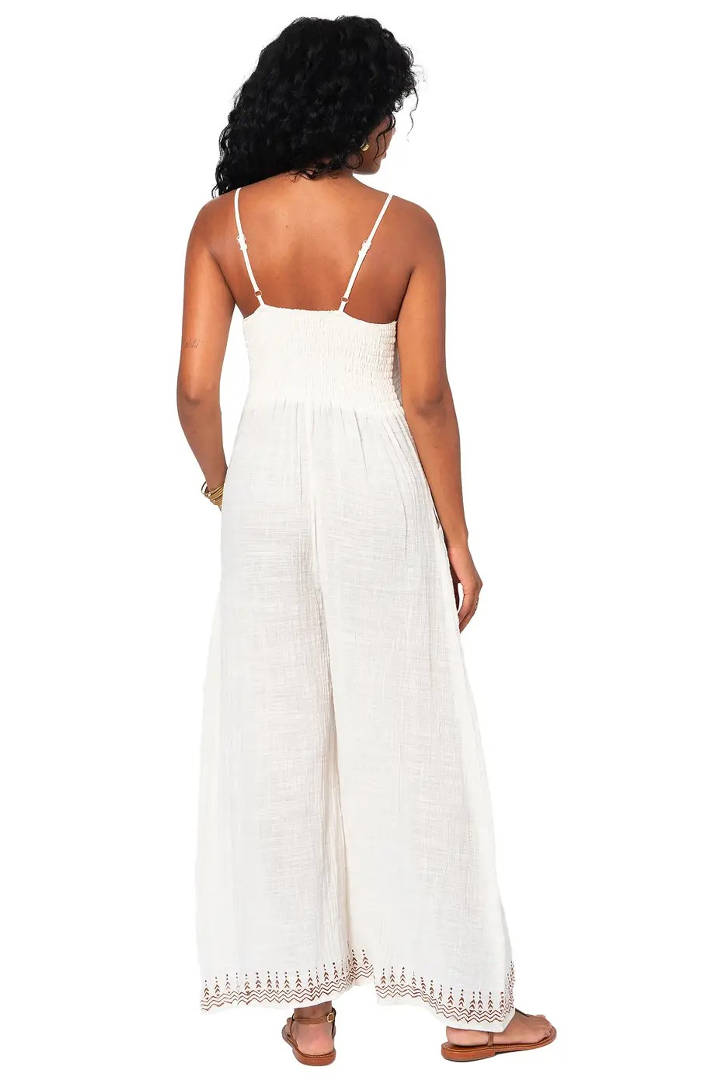 'Kimberly' V-Neck Jumpsuit