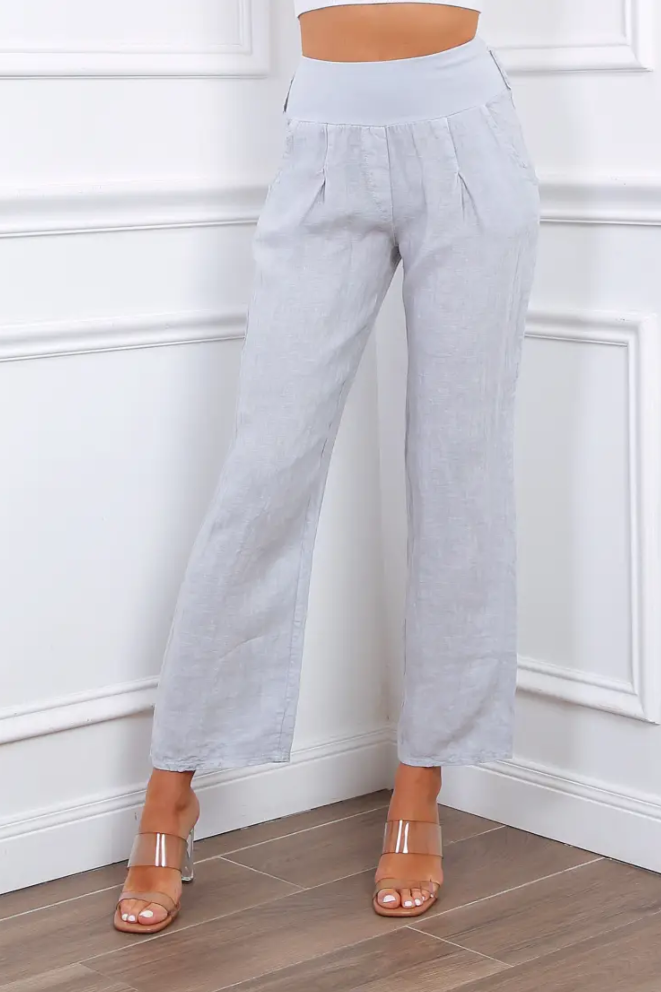 'Mia' Linen Pants