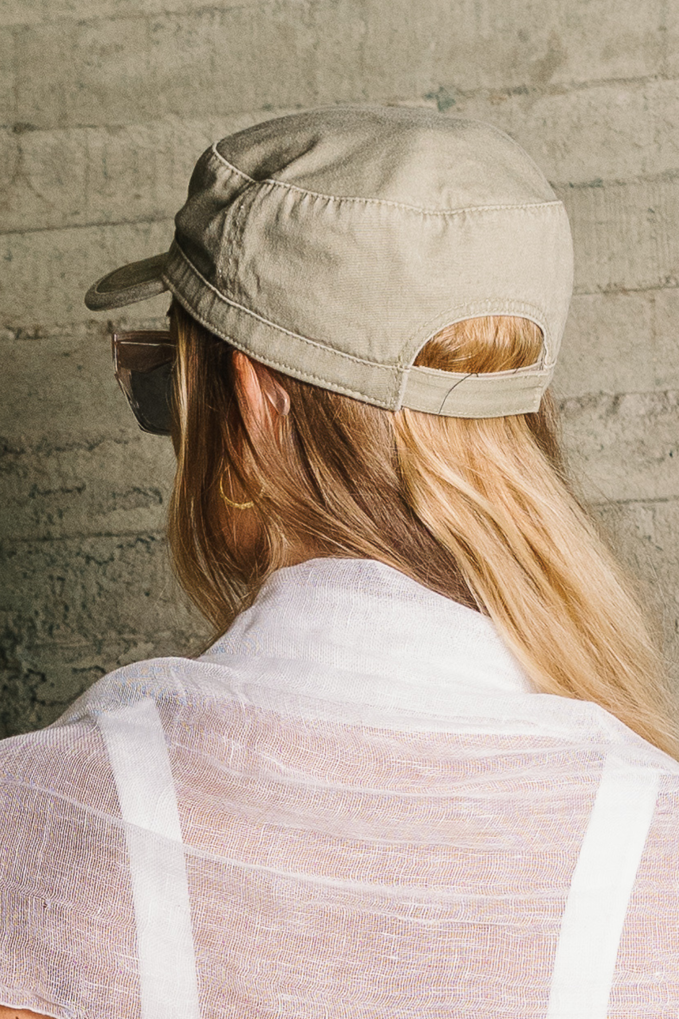 'TMB' Military Cap - Khaki