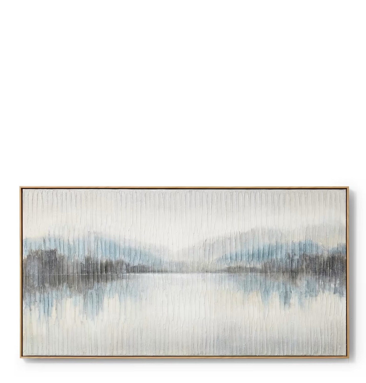 'The Lake' Framed Abstract Painting