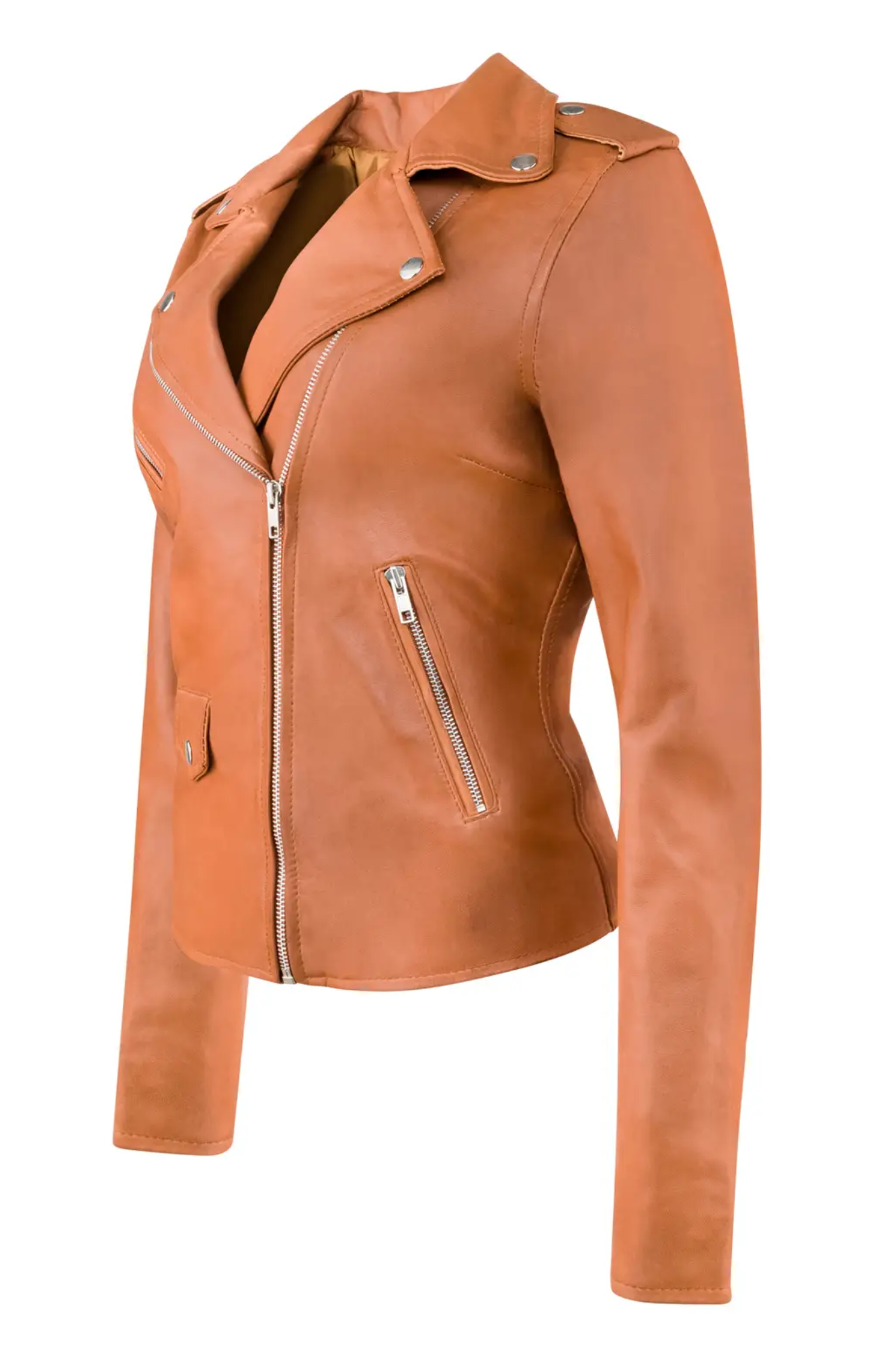 'Astrid' Ladies Leather Jacket