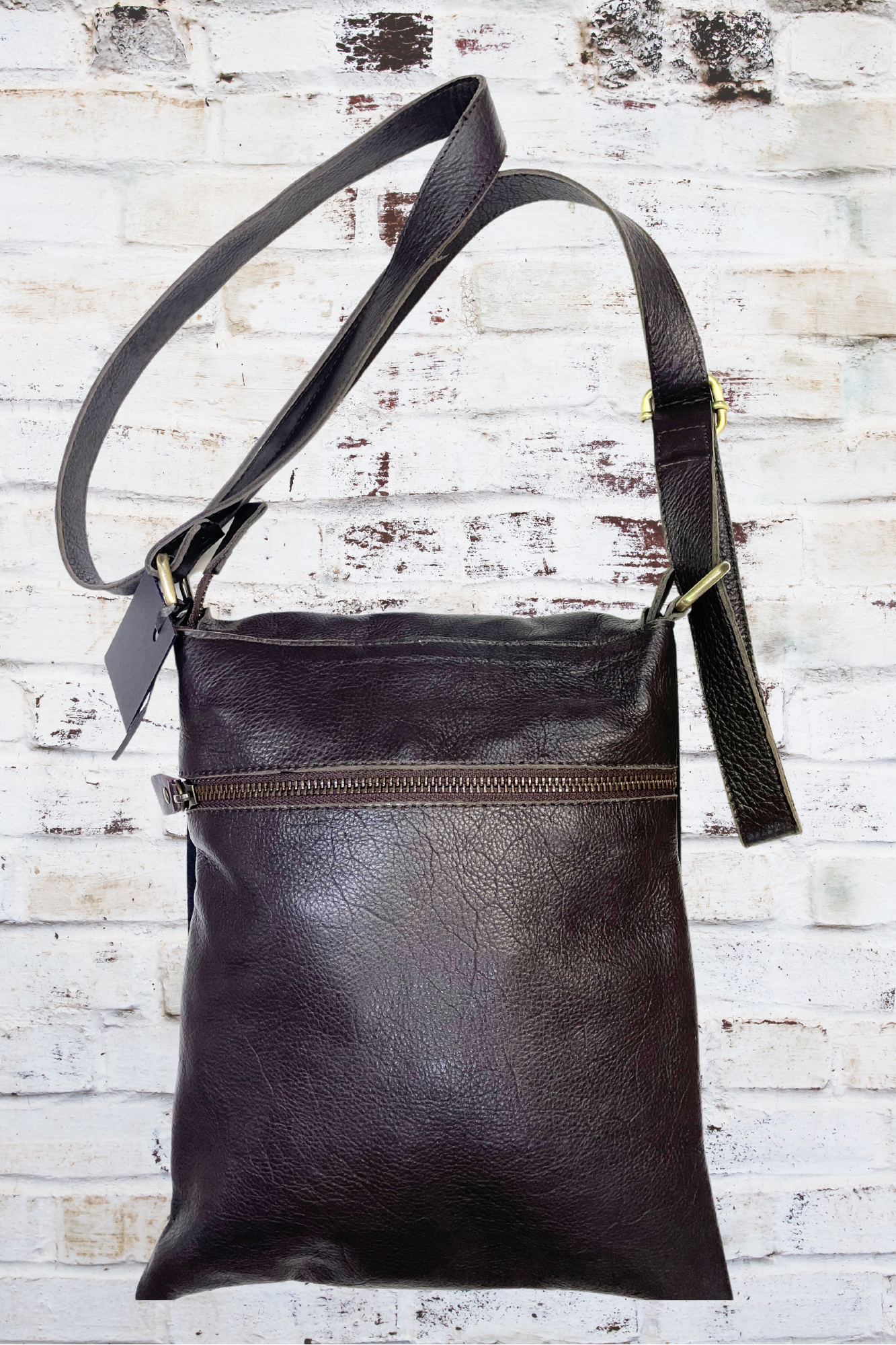 'Ryder' Leather Satchel