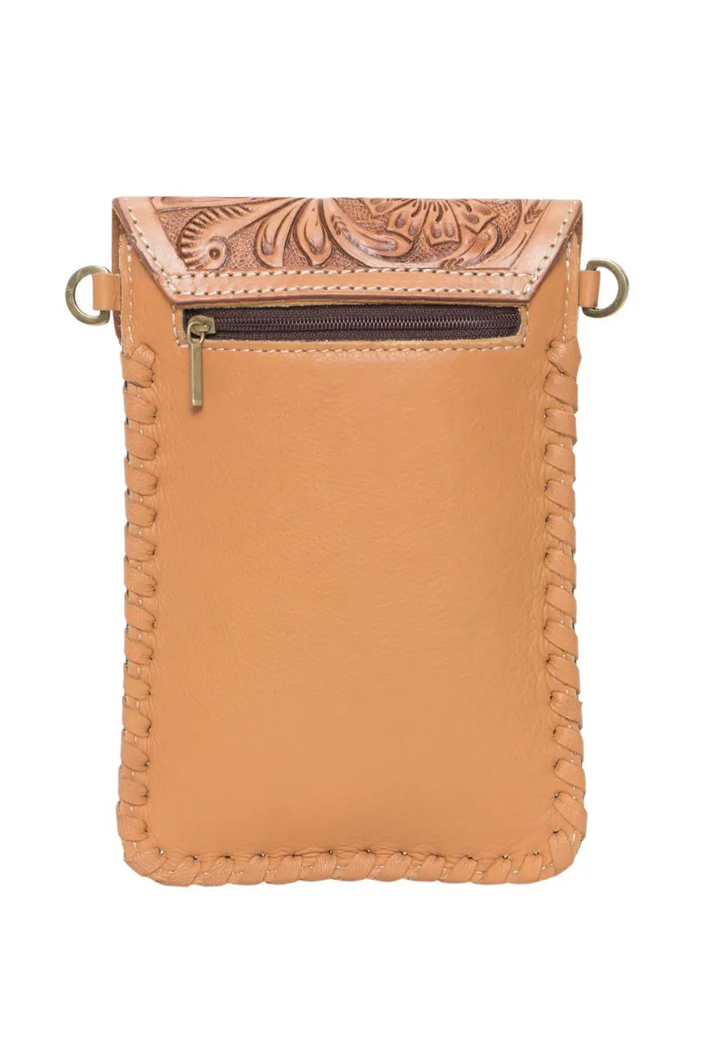 'Winona' Leather and Cowhide Phone Bag