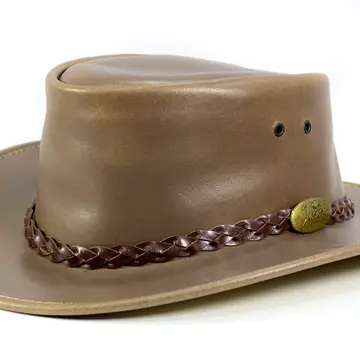 'Swagman' Unisex Leather Hat