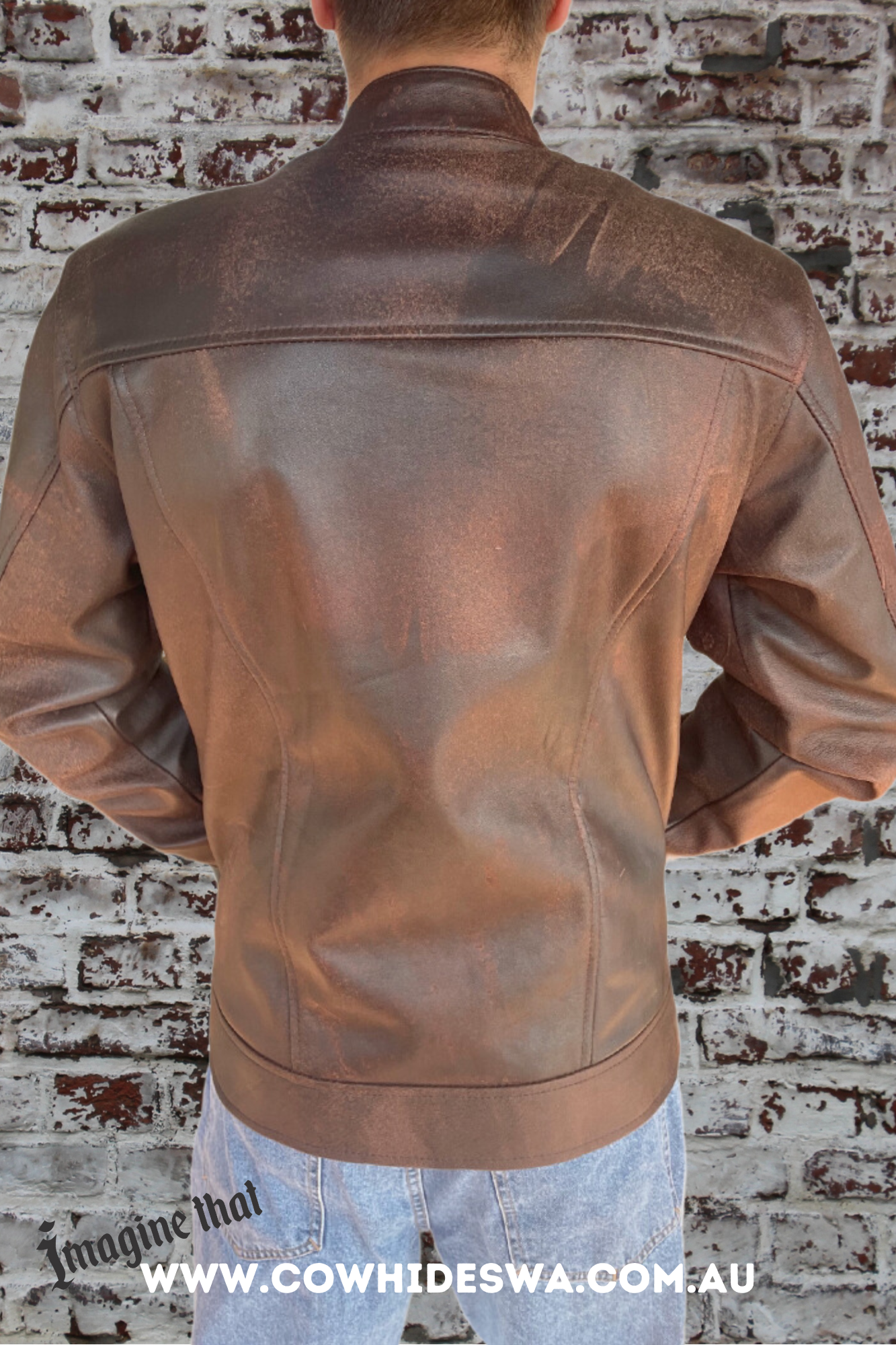 'Hunter' Gents Leather Jacket