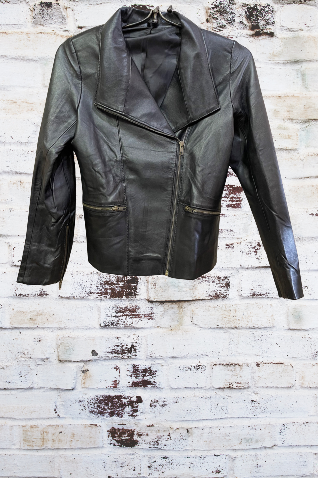 'Tiffany' Ladies Biker Leather Jacket