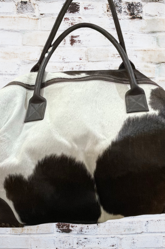 'Harlo' Cowhide Travel Bag